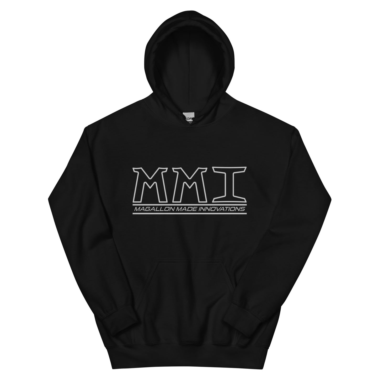 Megàlo 3/5 Sleeve Hoodie - Black – Sculpted